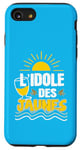 Coque pour iPhone SE (2020) / 7 / 8 L'idole des Jaunes Humour Fleur d'Anis Apéro Pastaga