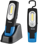 Handlampa Cob Led Med Laddstation, Magnet & Krok ProMeister