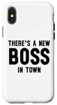 iPhone X/XS There's a New Boss in Town Kids Boss Girl Boss Babe Boss Mom Case