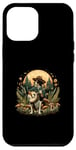 Coque pour iPhone 14 Pro Max Chien amusant jouant au banjo Esthétique Cottagecore Guitare