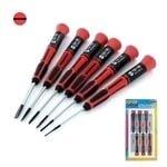 JP 6 Piece Slotted Precision screwdriver set PSD1600