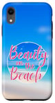 Coque pour iPhone XR Beauté sur la plage Mignon