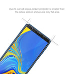 For Samsung Galaxy A7 2018 Phone Clear Tempered Glass Screen Protector Guard