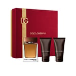 D&G The One Pour Homme 100ml EDT, 50ml Shower Gel & Aftershave Balm Gift Set