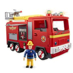 FIREMAN SAM Electronic Spray and Play Jupiter fire engine, free-wheeling with li