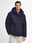 Barbour Brampton Quilted Puffer Jacket, Dark Navy