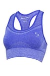 Beachbody Soutien-Gorge de Compression intégré pour Femme. XS Saphire