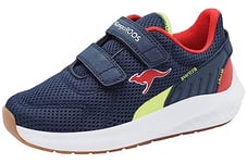 KangaROOS K-Fort Jag V Basket, DK Navy Lime, 29 EU