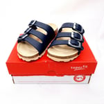 Superfit Kids Sandals Dark Blue with Buckles Kid’s Child UK 8.5 RRP £24.99