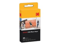 Kodak Zink Photo Paper, 20 Styck, Usa, 124 Mm, 65 Mm, 18 Mm, 35 G