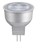 LED-lampa spotlight sockel GU4 2 Watt varmvit