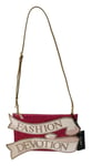 Dolce & Gabbana Sac Cleo Rose Pailleté Mode Devotion Bride Porte-Monnaie