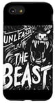 Coque pour iPhone SE (2020) / 7 / 8 Déclaration cool Unleash the Beast pour garçons et filles