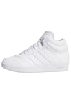 adidas Hoops 4.0 Mid Shoes Chaussures, Cloud White/Cloud White/Core Black, 22 EU