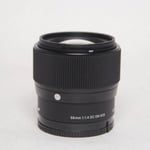 Sigma Used 56mm f/1.4 Lens DC DN Contemporary Sony E-Mount