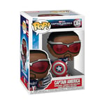 Funko Pop! Marvel: Captain America: Brave New World - Captain America - Figurine en Vinyle à Collectionner - Idée de Cadeau - Produits Officiels - Jouets pour Les Enfants et Adultes - Movies Fans