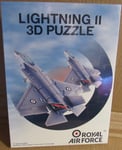 ROYAL AIRFORCE LIGHTNING II 3D PUZZLE MODEL EPS FOAM BOARD NO TOOLS NEEDED TOY