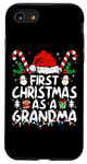 iPhone SE (2020) / 7 / 8 First Christmas As A Grandma Family Matching New Grandmother Case