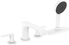 hansgrohe Vivenis Robinet de baignoire 2 fonctions Blanc mat