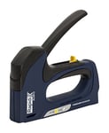 Rapid Heavy Duty Dual Staple Gun ALU913 for No. 13 Staples and No. 8 Brads, Manual Staple Gun with 3-Step Force Adjuster, Powercurve Technology and Ergonomic Handle (5000603)