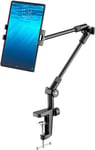 KDD Tablet Stand Holder with 360° Phone Ipad Tripod Mount, 27In Long Arm Webcam