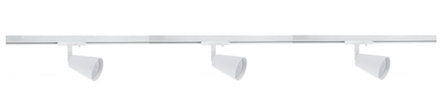 Bocca spotskinne 3 spotter 1 meter - Pure white