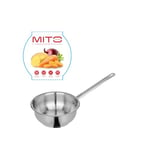 KASANOVA Mini Casserole 12 cm Acier Inoxydable Mito Argent Cuisson