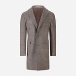 Bruce Coat - Brown Check