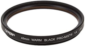 Tiffen 49WBPM14 Filtre Warm Black Pro-Mist 1/4 49 mm