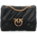 Sac a main Pinko  Sac Big Love Puff en cuir nappa noir