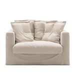 Le Grand Air Love Seat Bomull, Beige, Beige