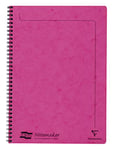 Clairefontaine 3084Z Un Cahier à Spirale Notemakers Europa Fuchsia - A4 21x29,7 cm - 120 Pages Détachables Lignées - Papier Blanc 90 g - Couverture Carte Lustrée