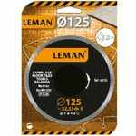 Leman - Disque diamant pour carrelage de 125 mm de diamètre