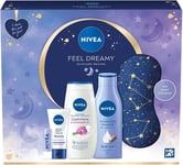 NIVEA Feel Dreamy Skincare Regime Gift Set, Women's Set Includes Shower... 