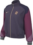 Nike England Jacket Ent W Nk Df Strk Anthm Jkt Aw, Dark Raisin/Purple Ink/Sesame, FV6948-573, XL