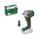 Bosch boulonneuse sans fil UniversalImpactDrive 18V-350 (pour fixations et serrages exigeants sur les chantiers ; couple maxi : 350 Nm ; adaptateur six pans ; système 18V ; sans batterie)