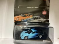 Mazda RX-8 2004 -fast & Furious 1/43 Deagostini Die-Cast