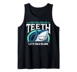 Paleontology Megalodon Jaws Prehistoric Shark Teeth Hunter Tank Top