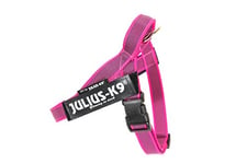 Julius-K9, IDC Color & Gray Belt Harness, Size: S / Mini, Pink-Gray