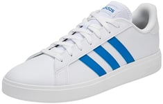 adidas Homme Grand TD Lifestyle Court Casual Basket, Core Black Zero Met Aurora Black, 49 1/3 EU