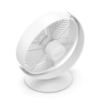 Ventilateur de table oscillant USB Tim blanc