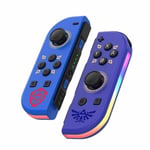 Switchjoycon vasen ja oikea peliohjaimet RGB-valoilla Bluetooth Sky Sword -peliohjain