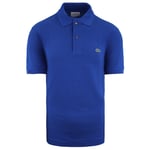 Lacoste Classic Fit Mens Navy Polo Shirt - Blue - Size Medium