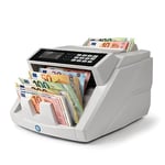 Safescan 2465-S compteuse de billets valorisatrice pour les billets mélangés euro - Compteur de billets avec détection de faux billets sur 7 points - Compte les billets triés de toutes les devises