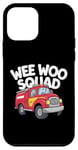 iPhone 12 mini Funny Firefighter Art For Men Women Kids Fire Truck Fireman Case