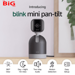 Mini  Pan - Tilt  Camera |  Rotating  Indoor  Plug - In  Pet  Security  Camera ,