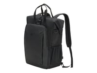 Dicota Backpack Eco Dual Go - Ryggsäck För Bärbar Dator - Upp Till 15" - Svart - För Microsoft Surface Laptop, Laptop Go, Laptop Se, Laptop Studio, Pro, Pro X