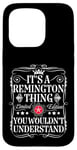 Coque pour iPhone 15 Pro Le nom Remington est un nom de Remington que vous ne comprendriez pas