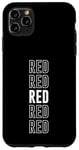 Coque pour iPhone 11 Pro Max Rouge