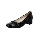 ARA Women's Nizza Pump, Black, 6 UK